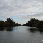 Canalul Sontea la intrarea in lacul Furtuna din Delta Dunarii