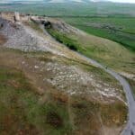 Cetatea Enisala - drona